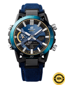 ECX8432-BL67 – Azure Horizon Solar Chronograph Watch